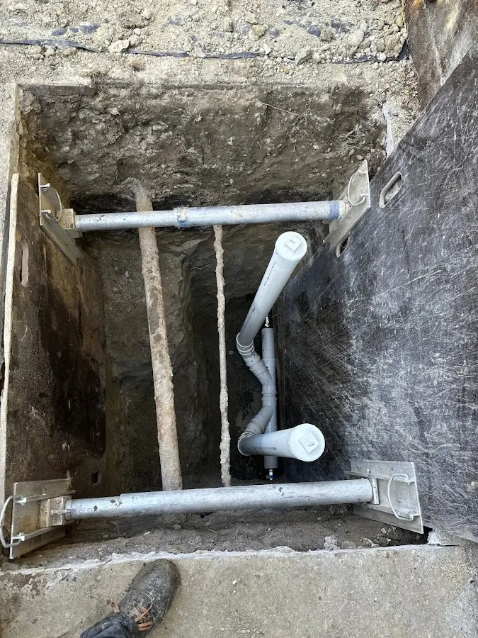 Experienced plumber completing Gas Line Repair work in Hopkinton